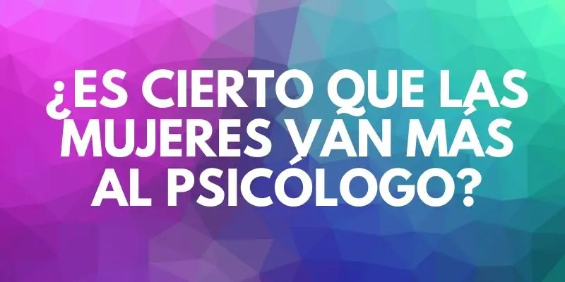 mujeres van más al psicólogo